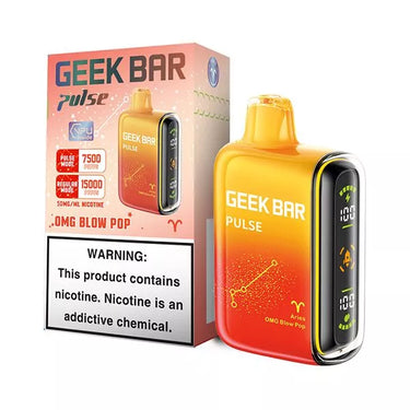OMG Blow Pop Geek Bar Pulse 15000 Disposable