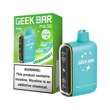 geek bar pulse 15k mintz edition creamymintz vape