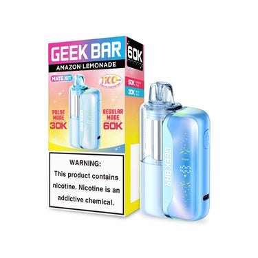 Geek Bar Mate 60K 5% Disposable Vape Kit - Amazon Lemonade