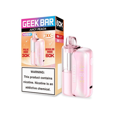 Geek Bar Mate 60K 5% Disposable Vape Kit - Juicy Peach