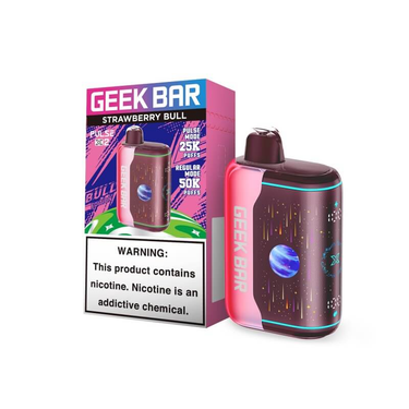 Geek Bar Pulse X 2 50K Disposable Vape - Strawberry Bull