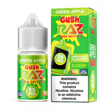 Green Apple Gush RAZ Salt E-liquid Nic 30ml 