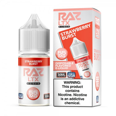 Strawberry Burst RAZ Salt E-liquid Nic 30ml 