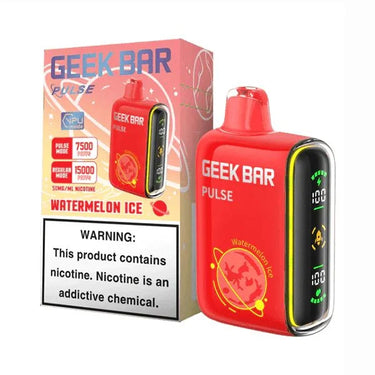Watermelon Ice Geek Bar Pulse 15000 Disposable Vape