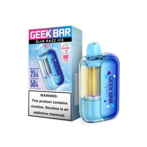 Blue Razz Ice Geek Bar CLR 50K Vape