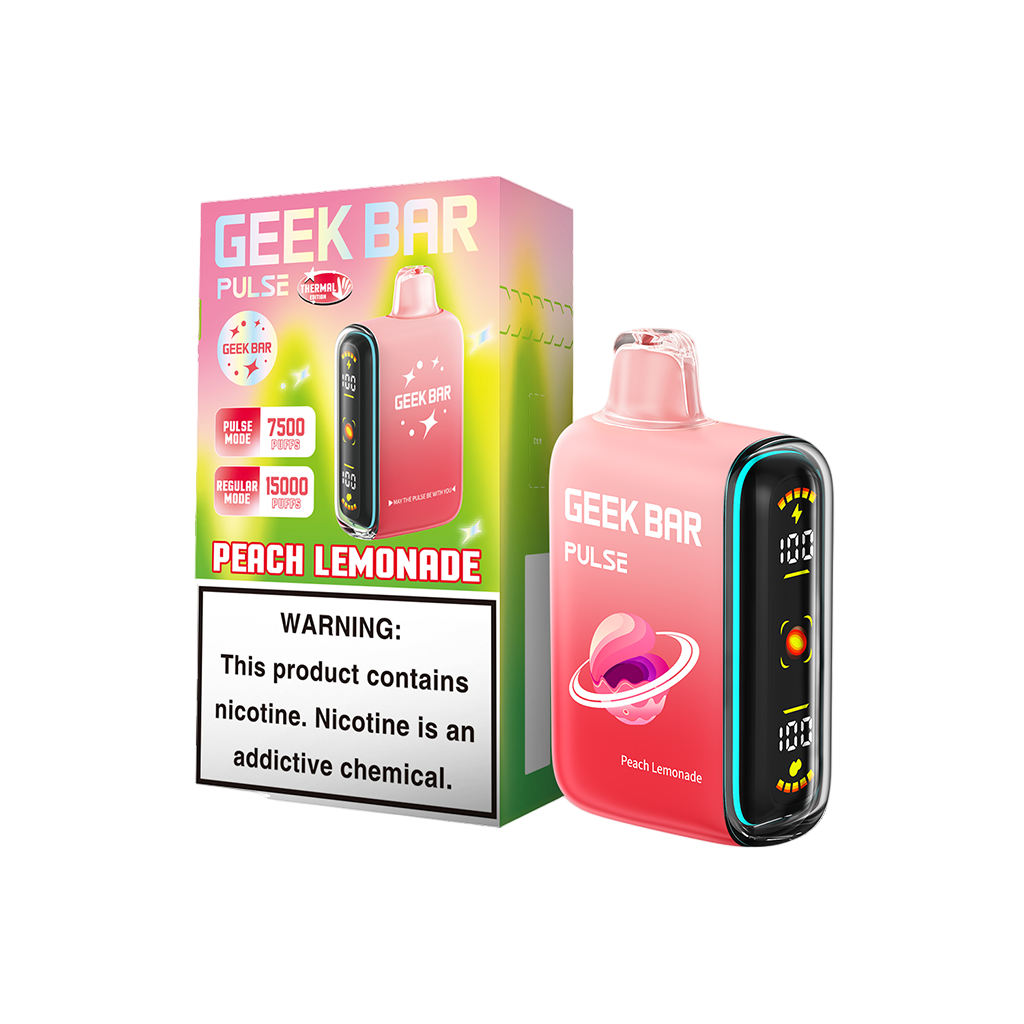 Geek Bar Pulse Peach Lemonade