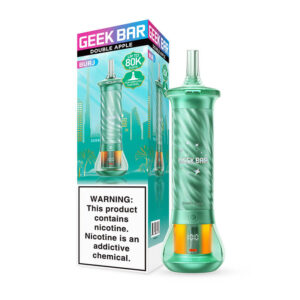 Geek Bar Burj 80K E-Hookah Disposable Vape - Double Apple