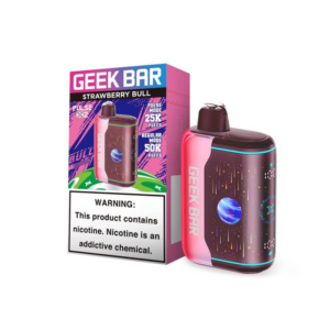 Geek Bar Pulse X 2 50K Disposable Vape - Strawberry Bull