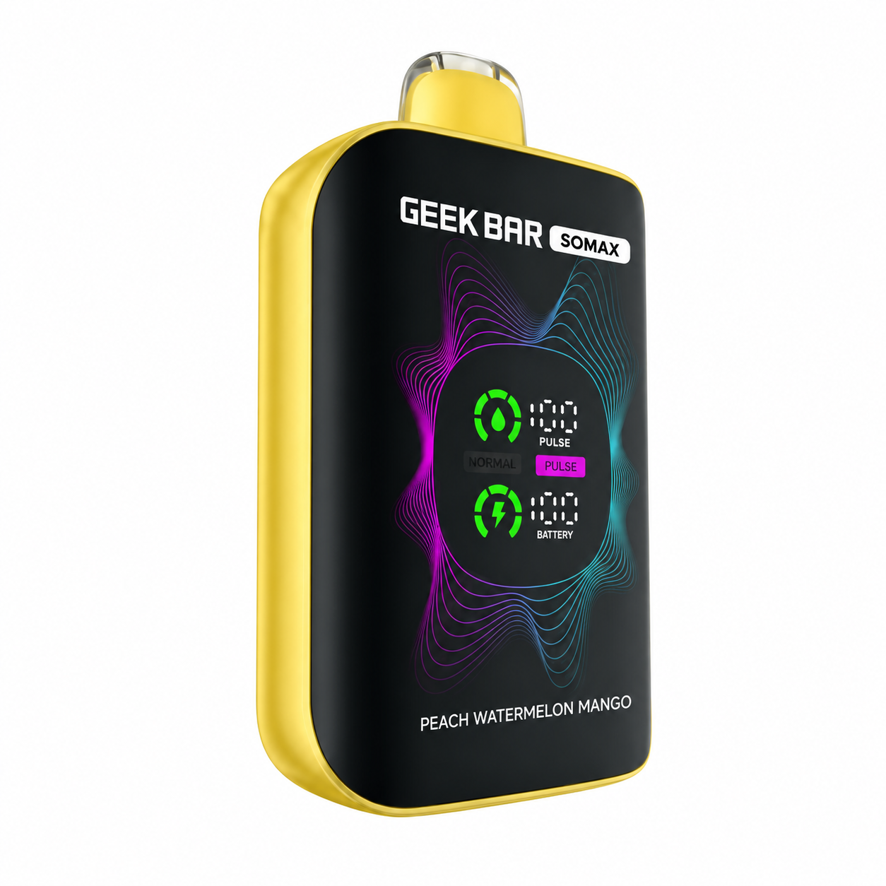 Geek Bar Somax 80K Disposable Vape - Peach Watermelon Mango