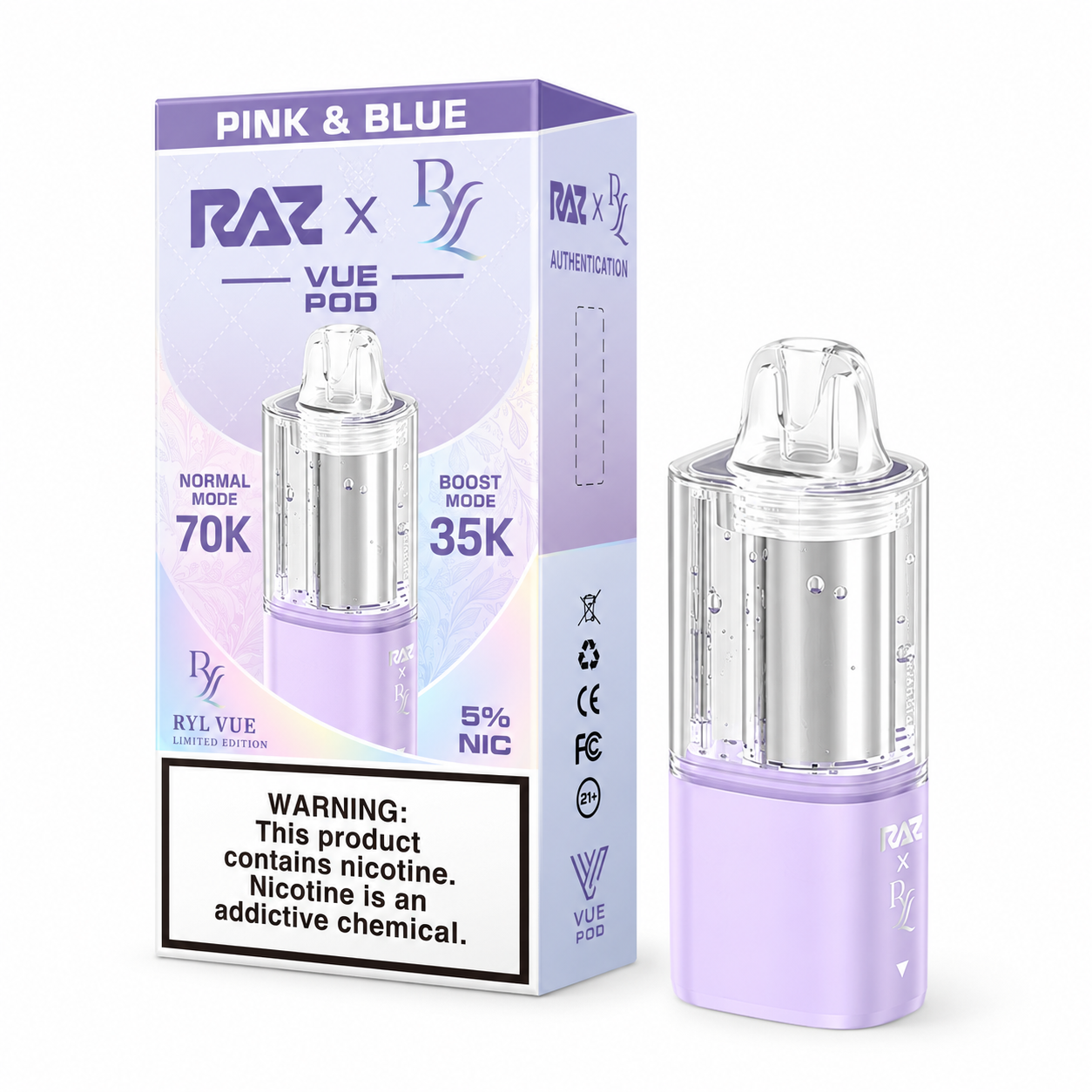 RAZ RYL VUE 70K Replacement Pod - Image 9