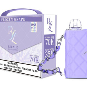 RAZ RYL VUE 70K Frozen Grape Disposable Vape Kit
