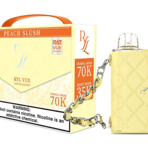 RAZ RYL VUE 70K Peach Slush Disposable Vape Kit