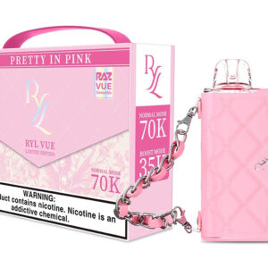 RAZ RYL VUE 70K Pretty in Pink Disposable Vape Kit