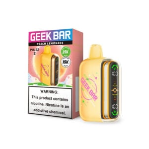 Geek Bar Pulse 2 Peach Lemonade Disposable Vape