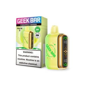 Geek Bar Pulse 2 Pineapple Savers Disposable Vape